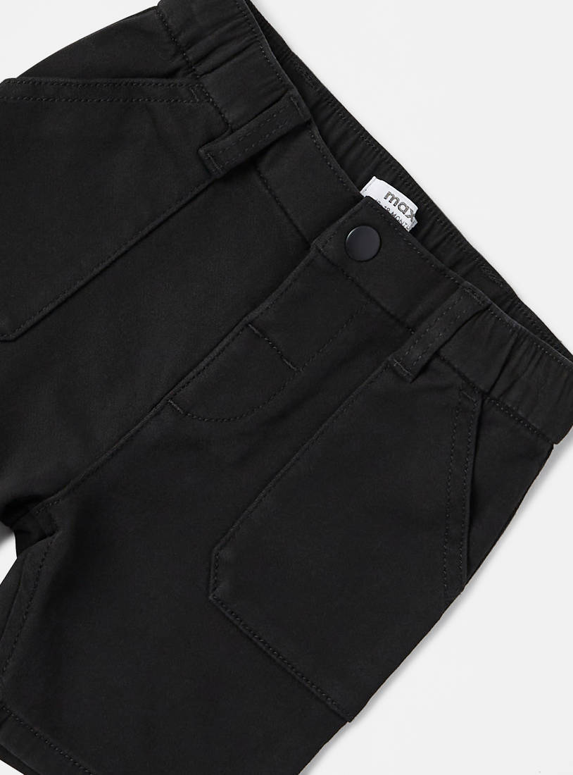 Plain Shorts-Shorts-image-1