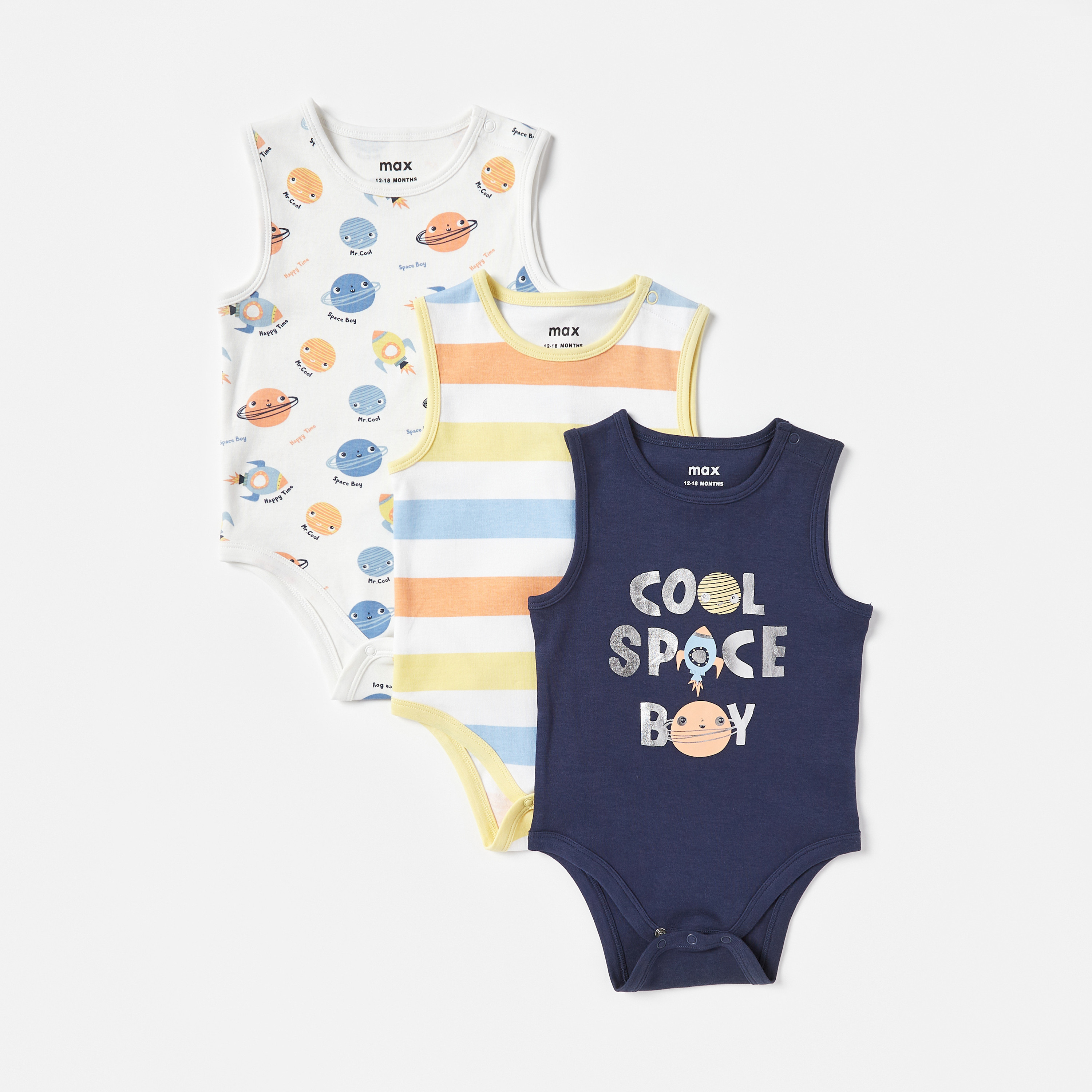 Baby boy sleeveless online onesies