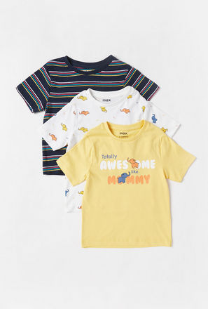Pack of 3 - Printed T-shirt