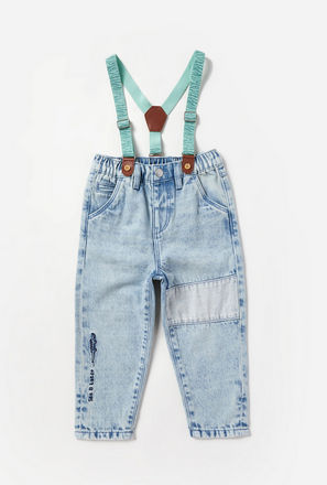 Denim Jeans with Suspenders-mxkids-babyboyzerototwoyrs-clothing-bottoms-jeans-3