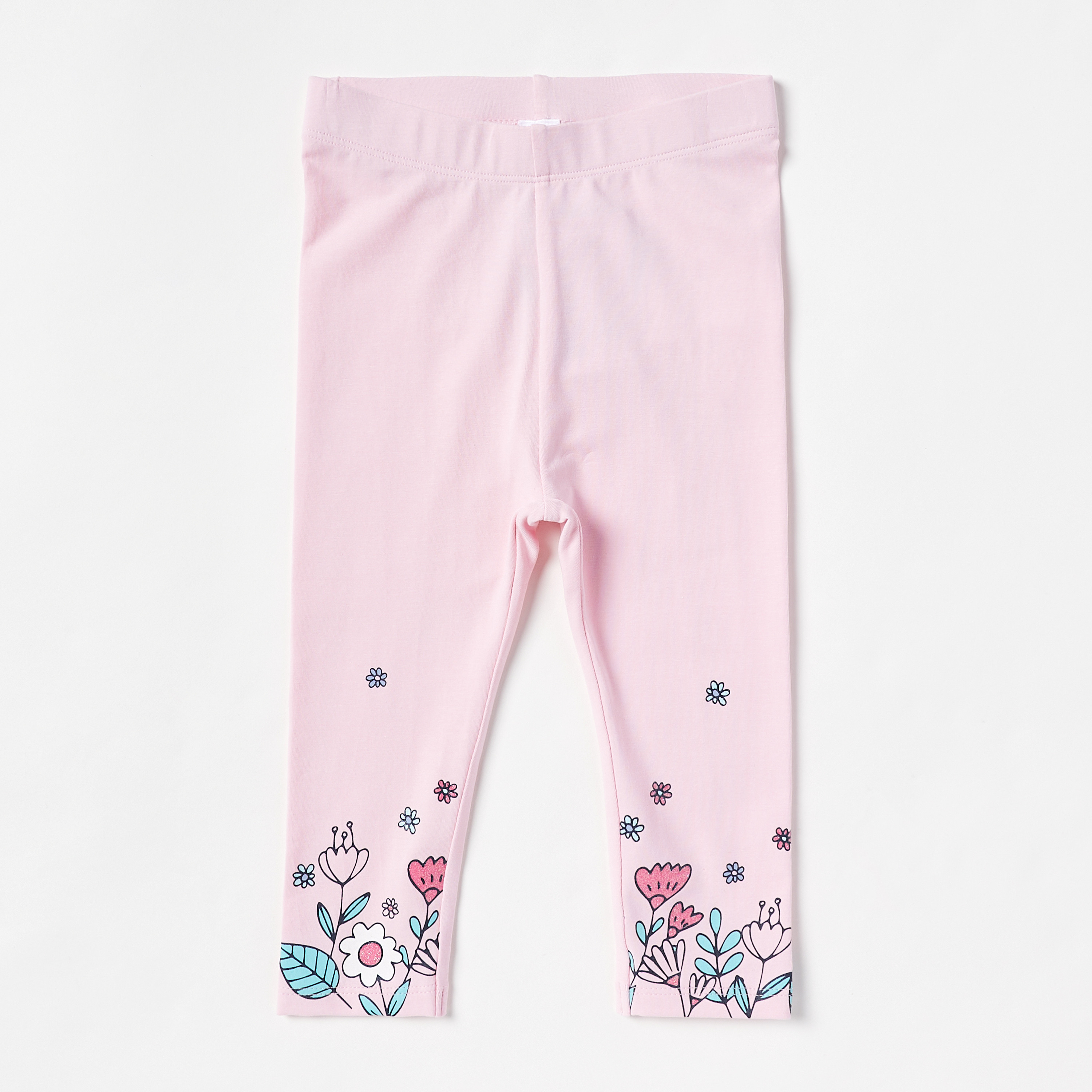 Buy Juniors Floral Print Leggings with Elasticated Waistband Online |  Babyshop KSA