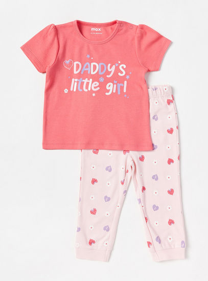 Printed Cotton Pyjama Set