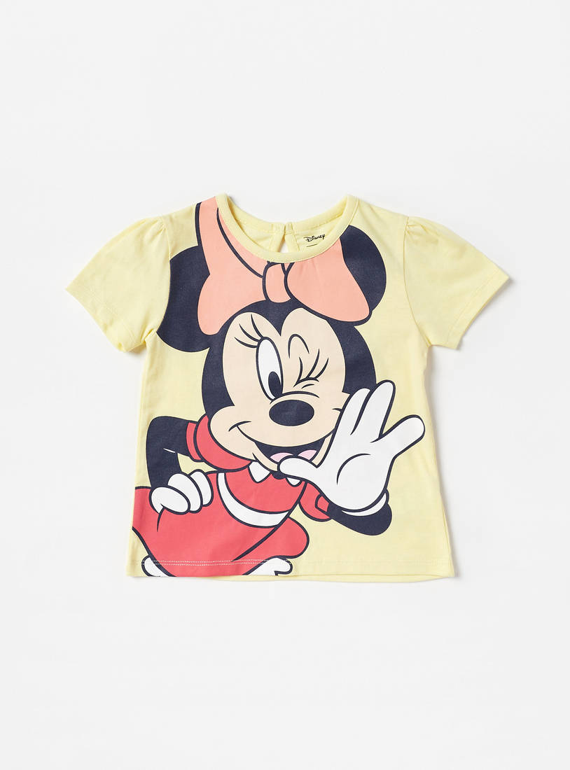 Pack of 2 - Minnie Mouse Print T-shirt-T-shirts-image-1