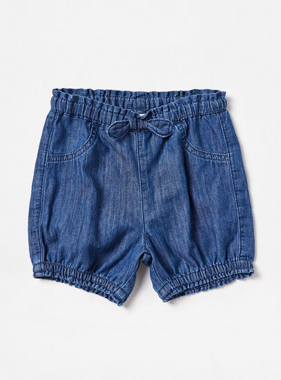Pack of 2 - Denim Shorts-Shorts-image-1