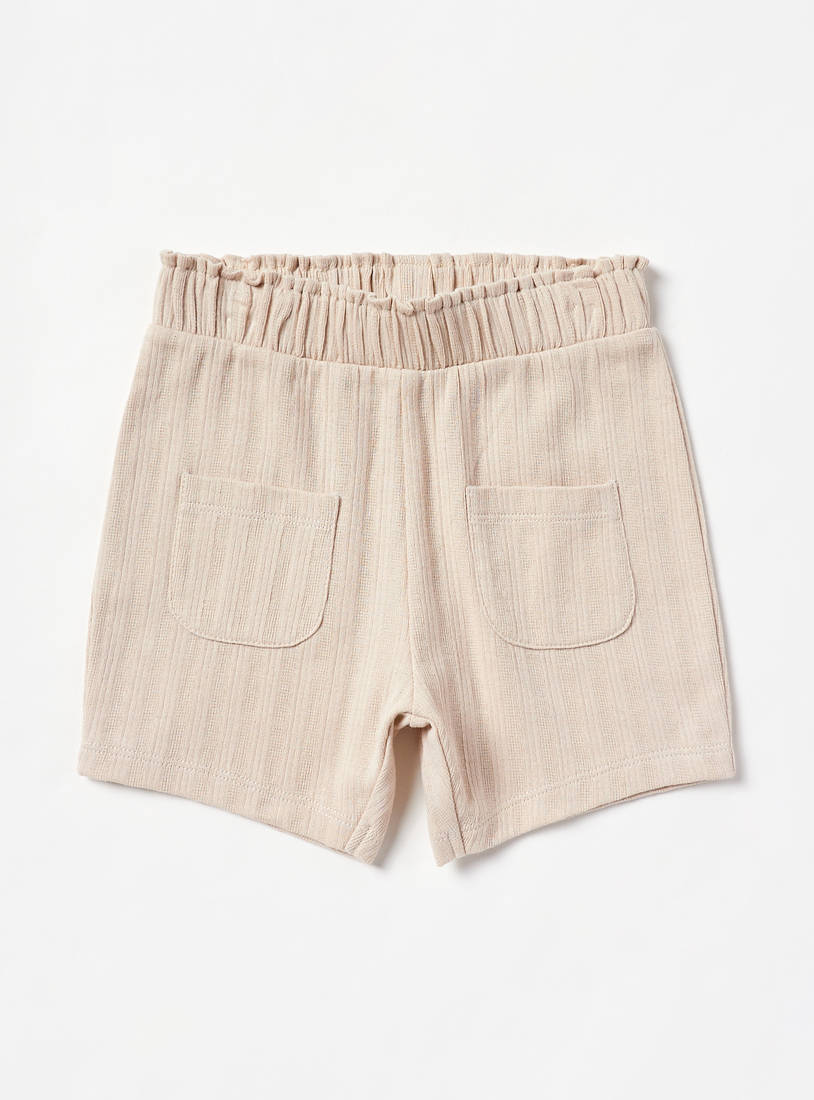 Pack of 2 - Textured Shorts-Shorts-image-1