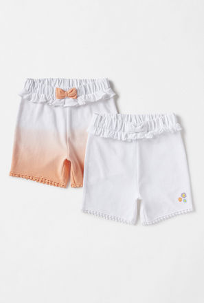 Pack of 2 - Assorted Shorts-mxkids-babygirlzerototwoyrs-clothing-bottoms-shorts-1