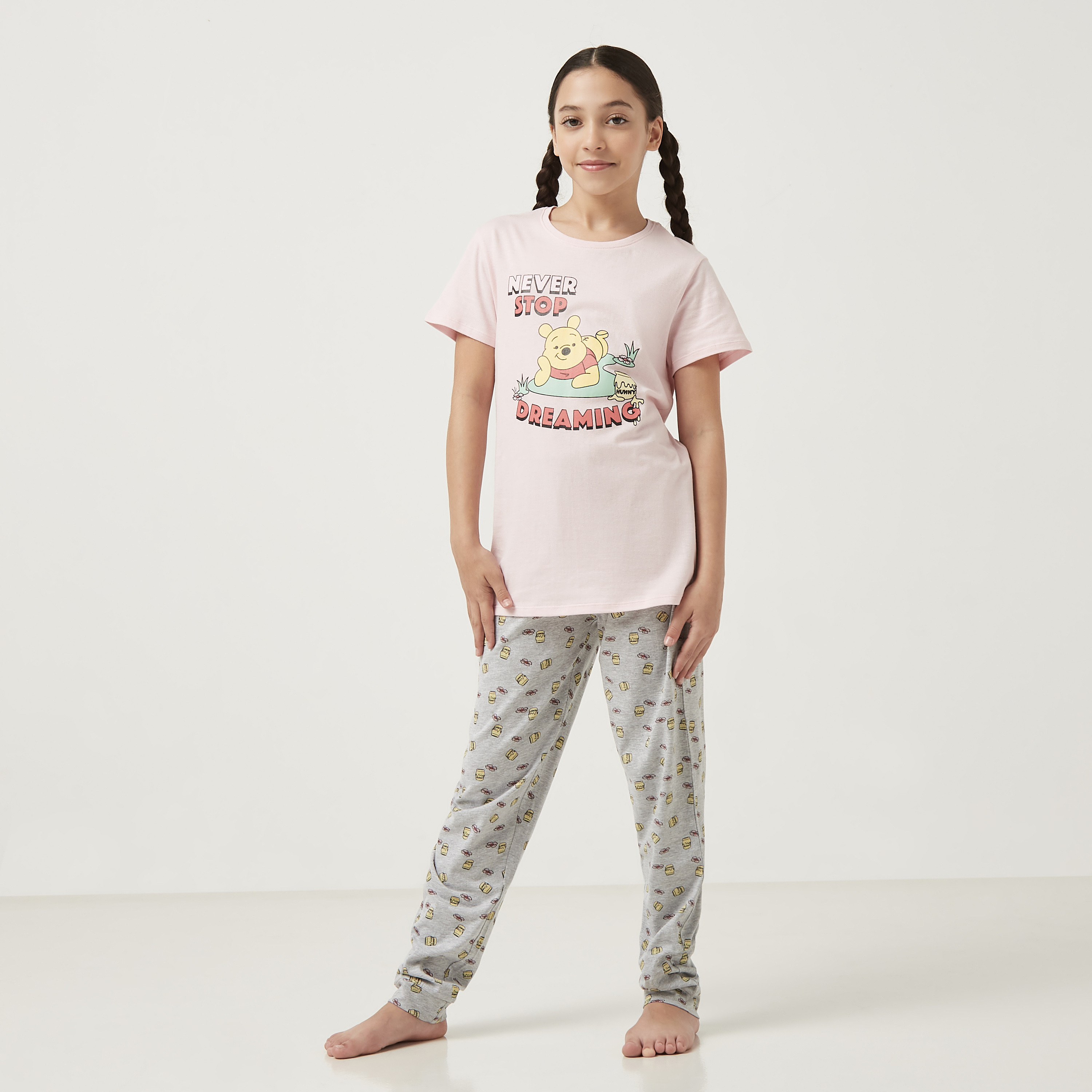 Ladies winnie best sale the pooh pyjamas