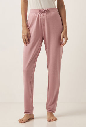 Plain Pyjamas with Button Detail-mxwomen-clothing-nightwear-pyjamas-2