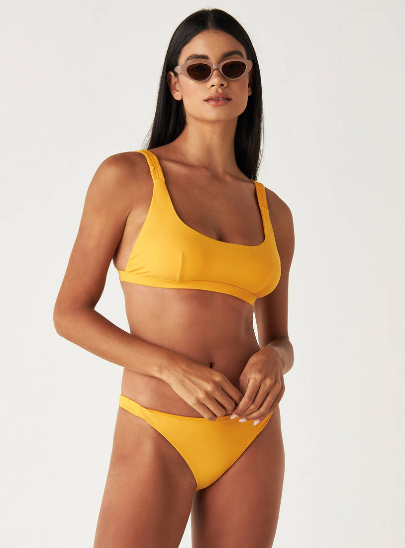 Plain Bikini Briefs-Swimwear-image-1