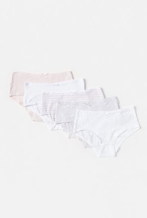 Pack of 5 - Assorted Briefs-mxkids-girlstwotoeightyrs-clothing-underwear-briefs-3
