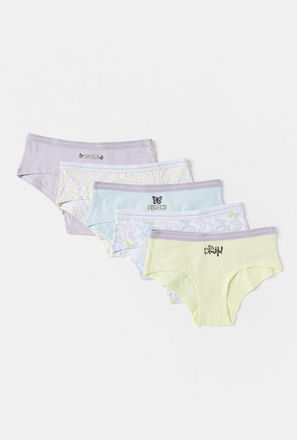 Pack of 5 - Printed Cotton Briefs