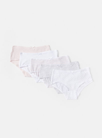 Pack of 5 - Assorted Cotton Briefs-Briefs-image-0
