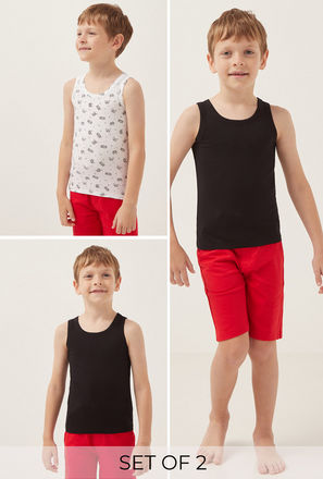 Pack of 2 - Assorted Vest-mxkids-boystwotoeightyrs-clothing-underwear-vests-1