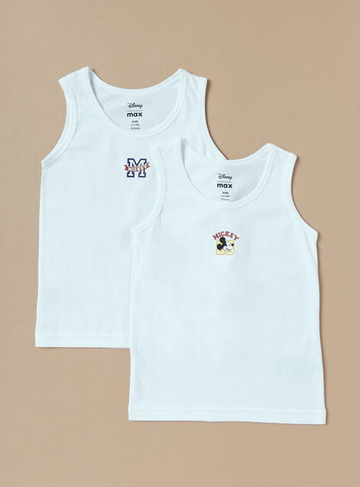 Set of 2 - Mickey Mouse Print Vest-Vests-image-0
