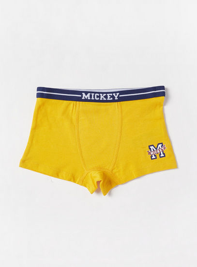Pack of 3 - Mickey Mouse Print Trunk-Briefs-image-1