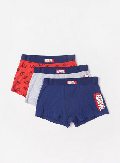 Pack of 3 - Marvel Print Trunk-Briefs-image-0