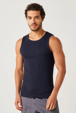 Ribbed Vest with Scoop Neck-mxmen-clothing-tops-tshirts-3