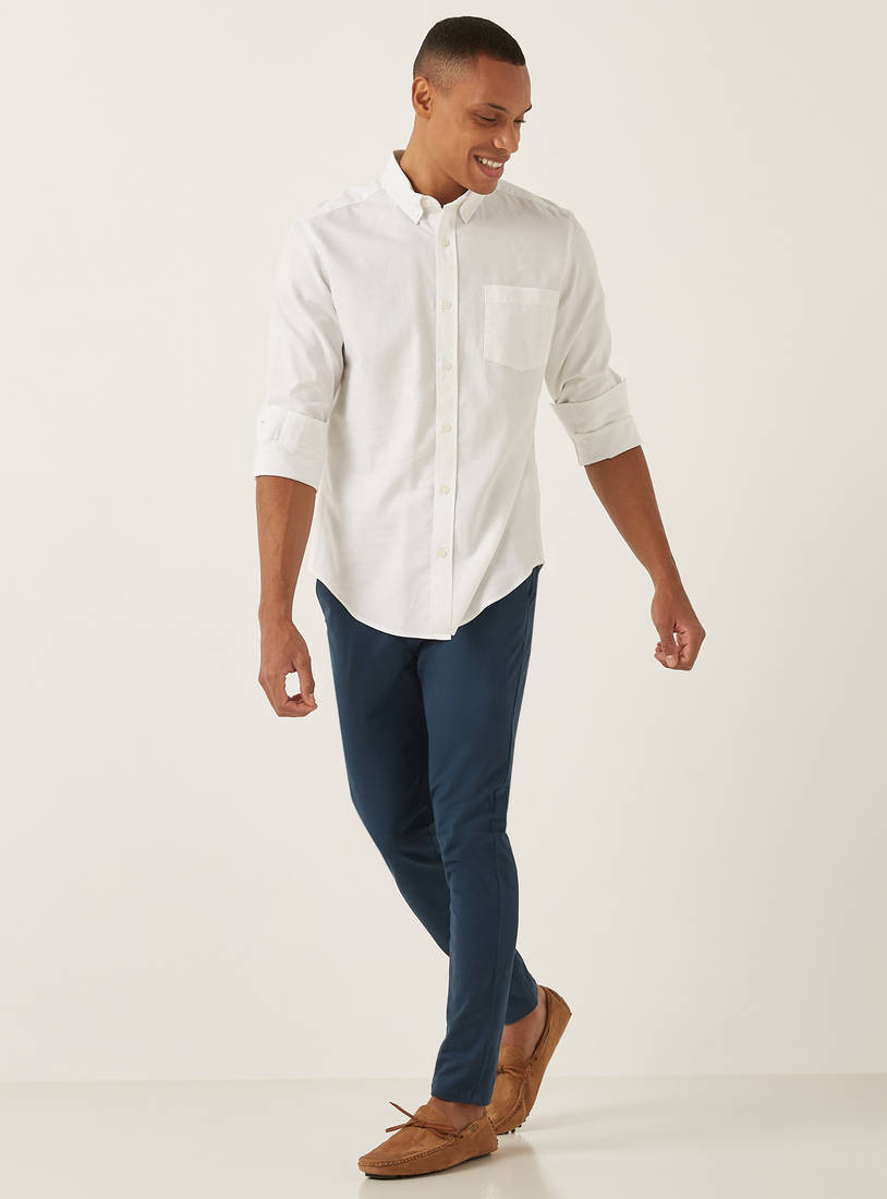 Oxford Shirt with Button-Down Collar-Shirts-image-1