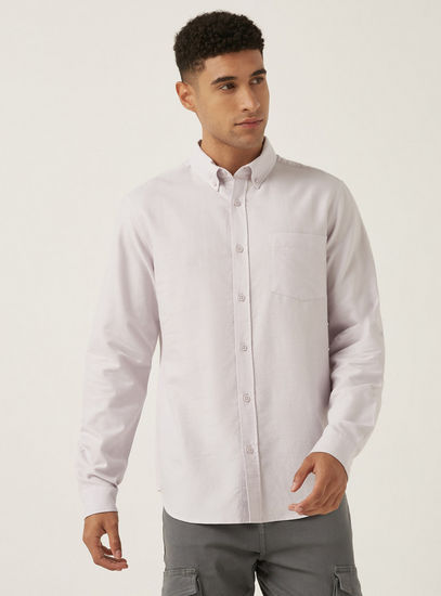 Oxford Shirt with Button-Down Collar-Shirts-image-0