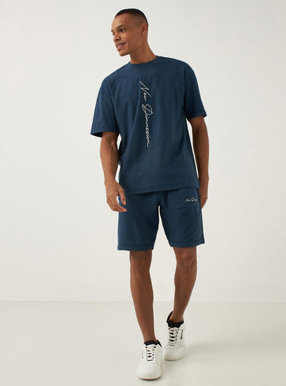 Embroidered Shorts-Regular-image-1