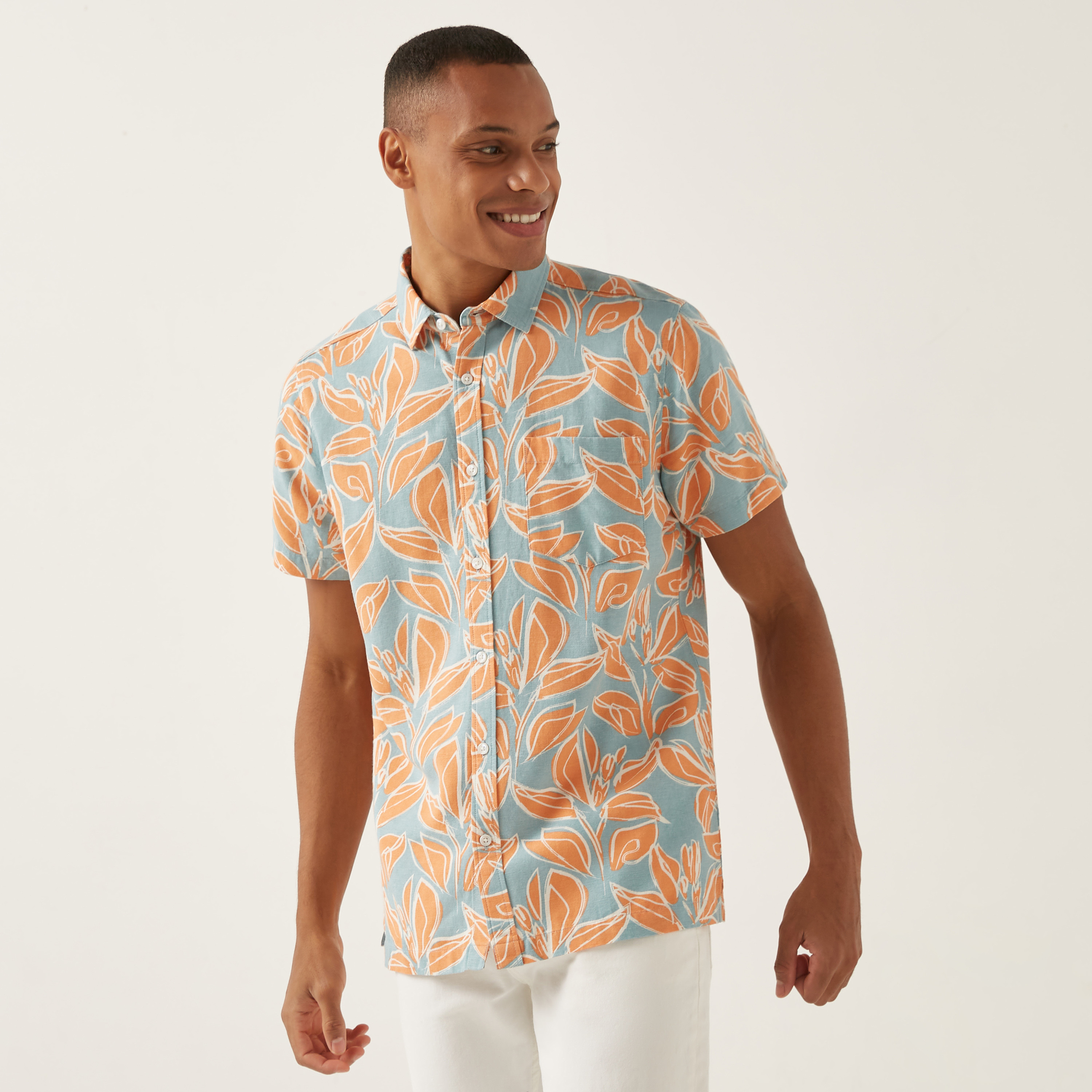 Floral printed shirts clearance online