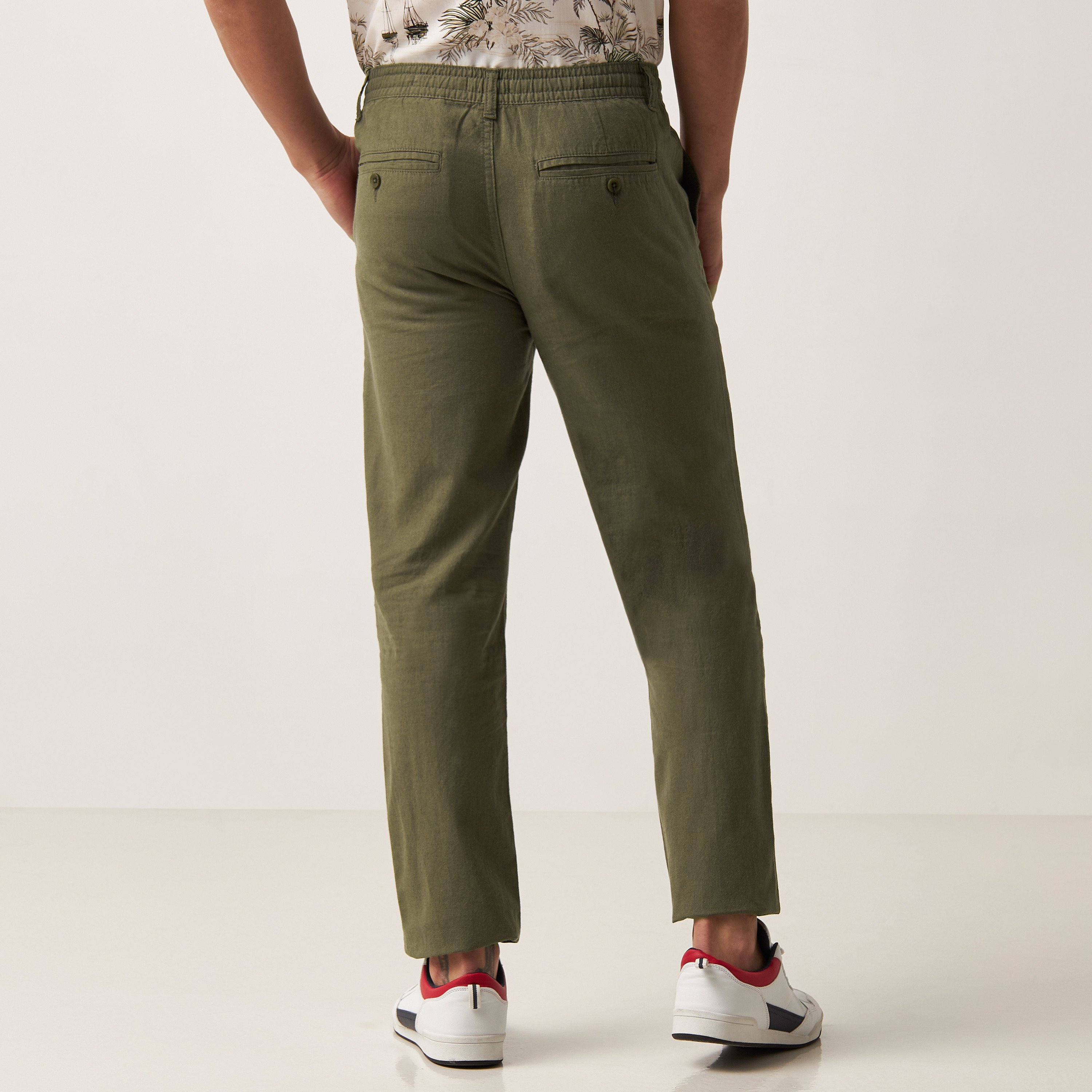 パンツ Mediam Linen Shalwar Pants Mediam Linen shalwar Pants・AQUA - tity