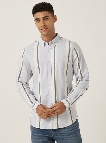 Striped Oxford Shirt-Shirts-image-0