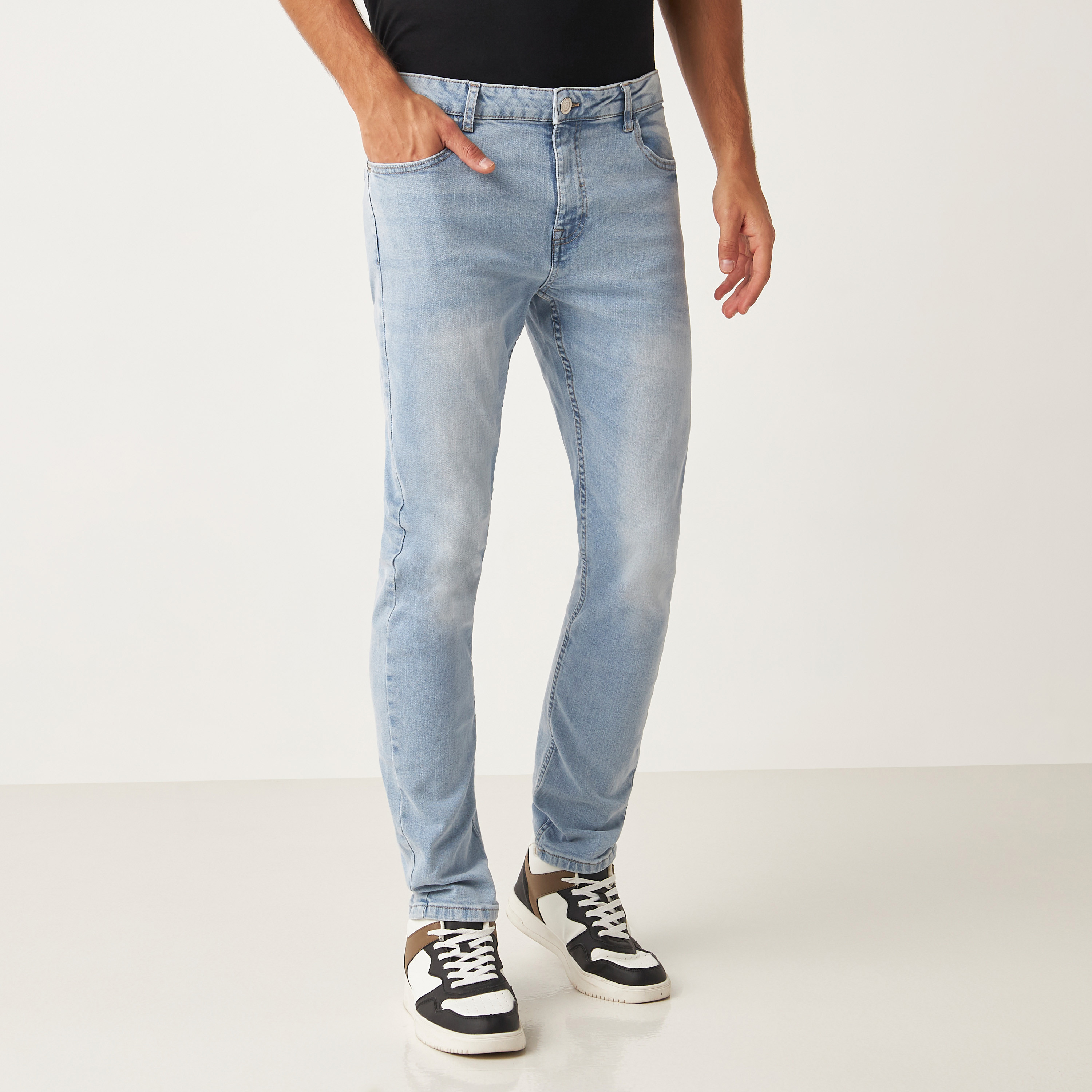 Plain store skinny jeans