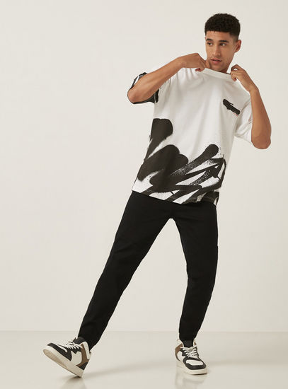 Graphic Print Extra Loose Fit T-shirt