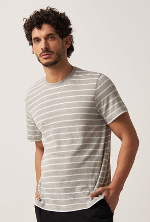 Striped T-shirt-mxmen-clothing-nightwear-tops-2
