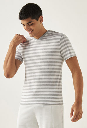 Striped T-shirt-mxmen-clothing-nightwear-tops-3