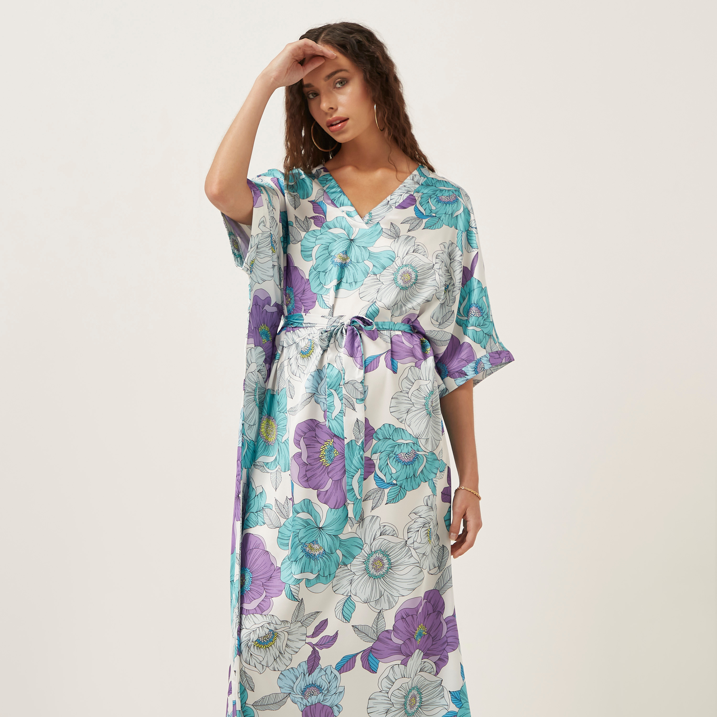 Oversized 2025 kaftan dress