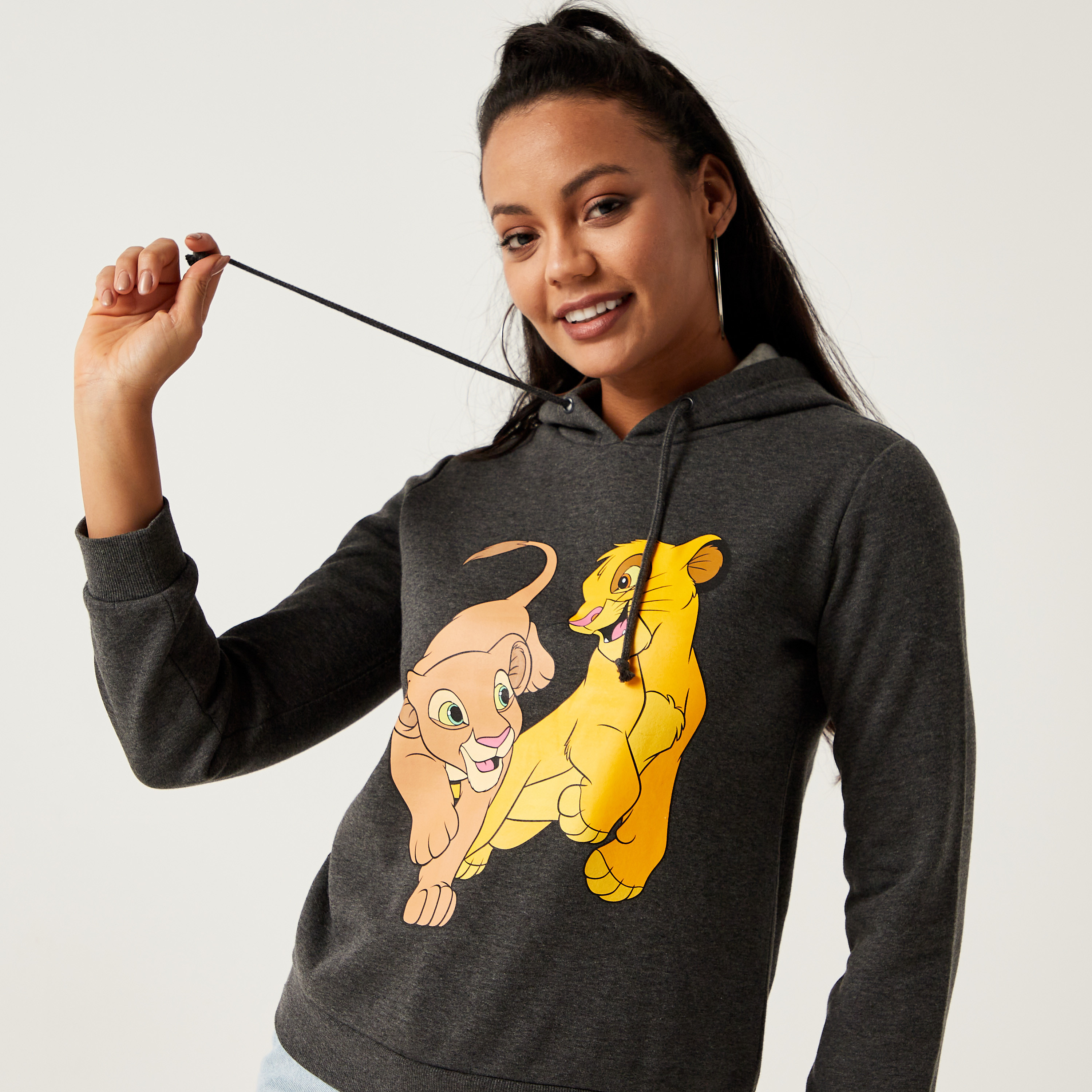 Lion print sweatshirt best sale