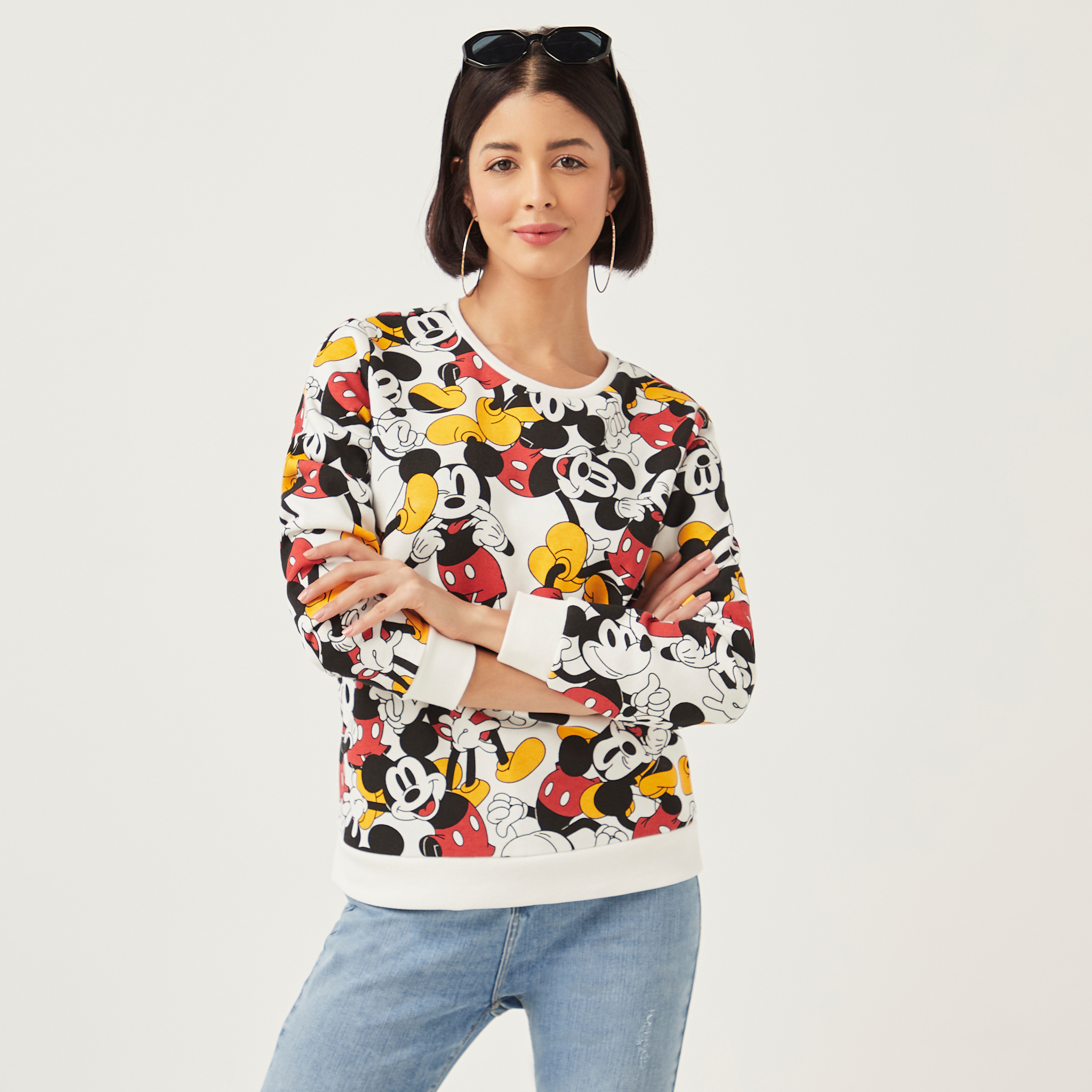 Mickey mouse outlet sweatshirt women