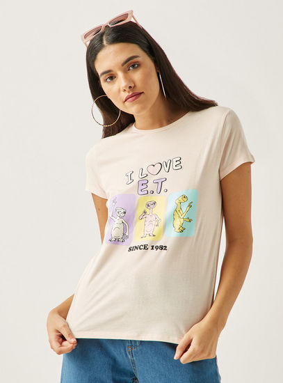ET Print Better Cotton T-shirt with Round Neck and Short Sleeves