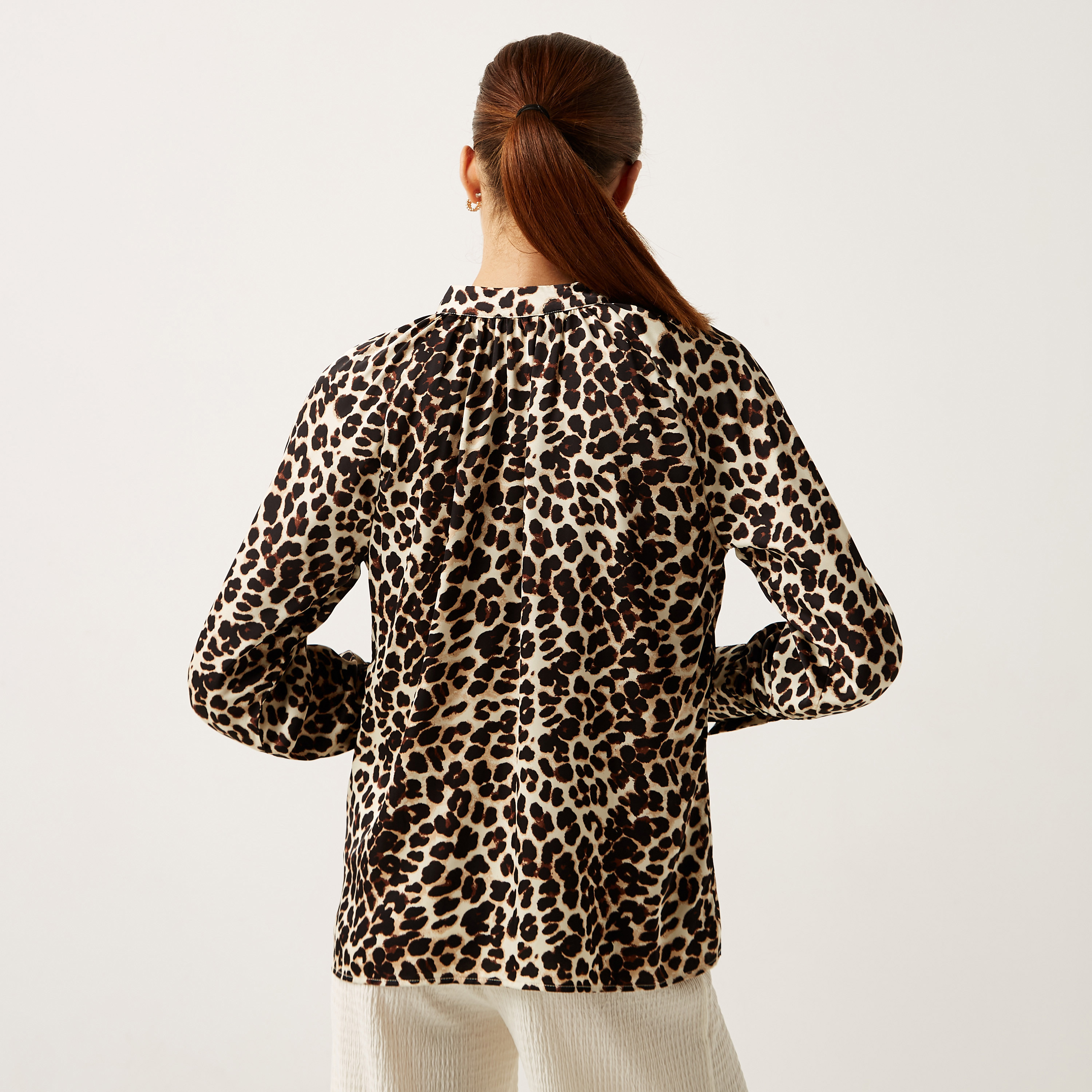 loft leopard top