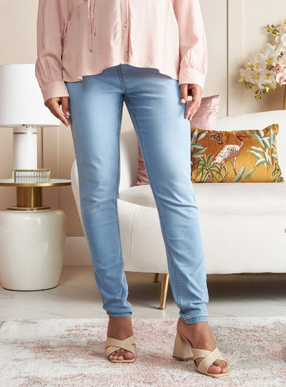 Plain Maternity Jeans-Jeans, Pants & Leggings-image-0