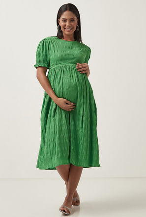 Crinkle Midi Maternity Dress-mxwomen-clothing-maternityclothing-dressesandjumpsuits-midi-1