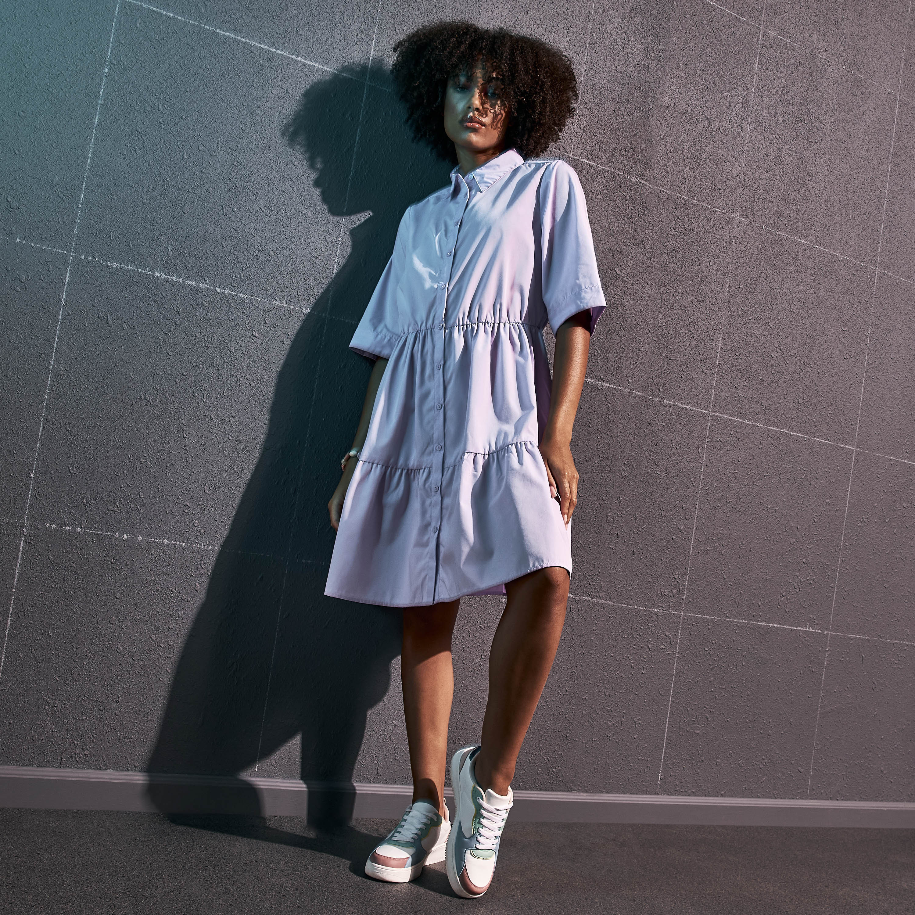 Oversized shirt clearance as a dress