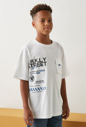 Brooklyn Typography Print T-shirt-mxkids-boyseighttosixteenyrs-clothing-teesandshirts-tshirts-0