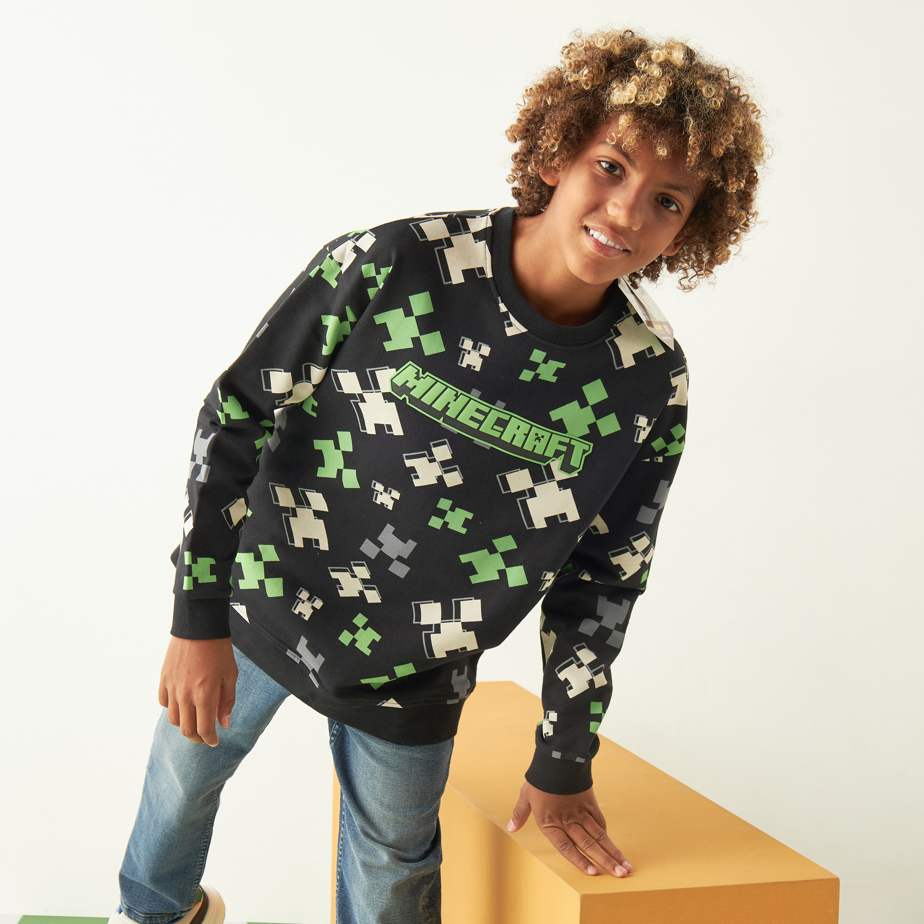 Asda best sale minecraft jumper