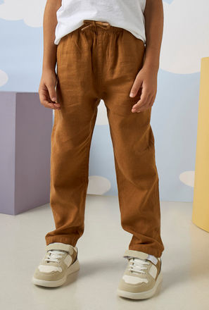Plain Linen Pants-mxkids-boystwotoeightyrs-clothing-bottoms-pants-0