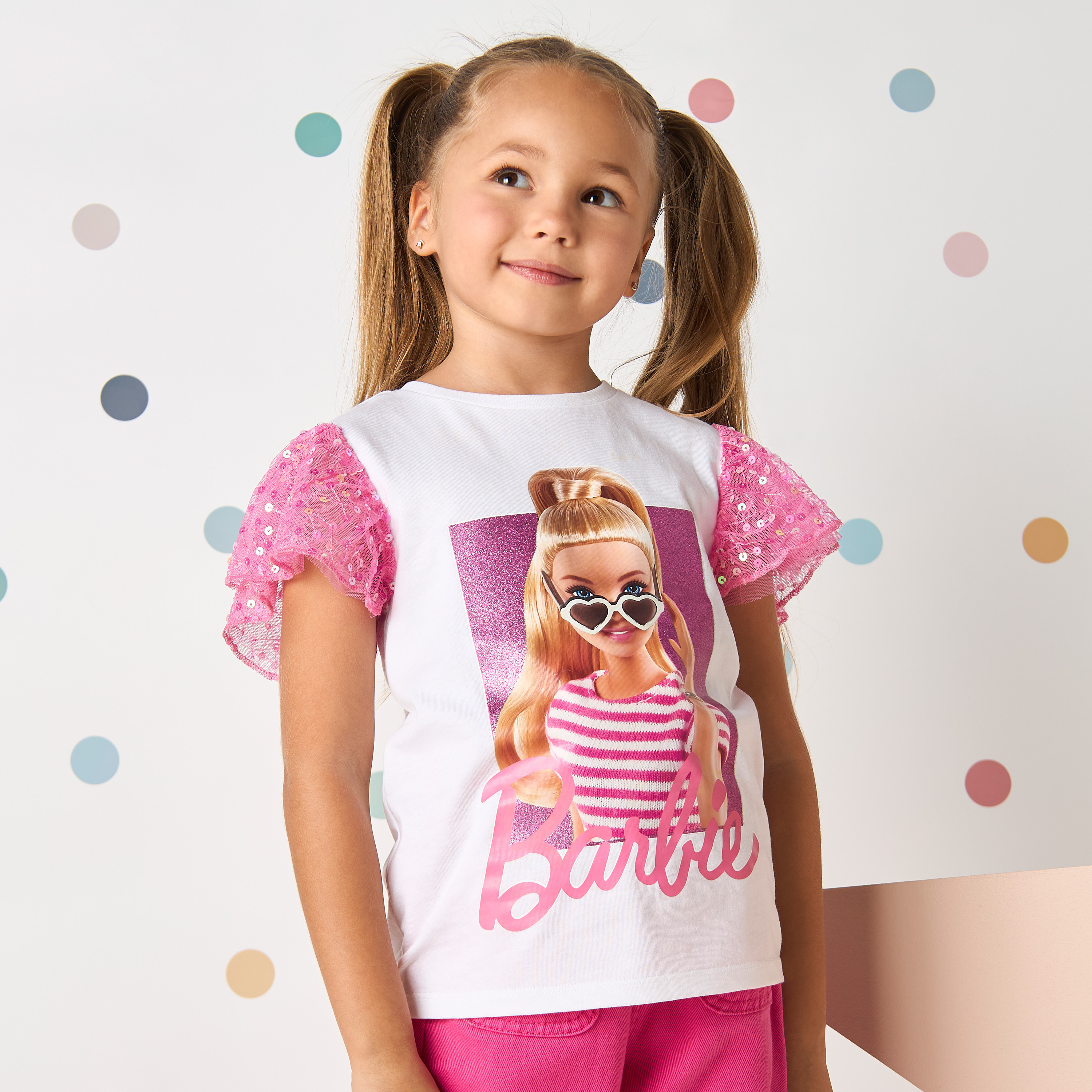 Barbie hotsell print shirt