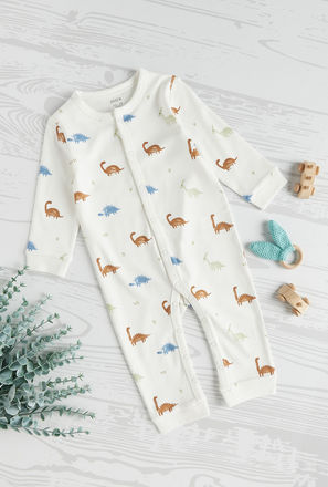 All-Over Dinosaur Print Sleepsuit-mxkids-babyboyzerototwoyrs-clothing-nightwear-sleepsuits-2