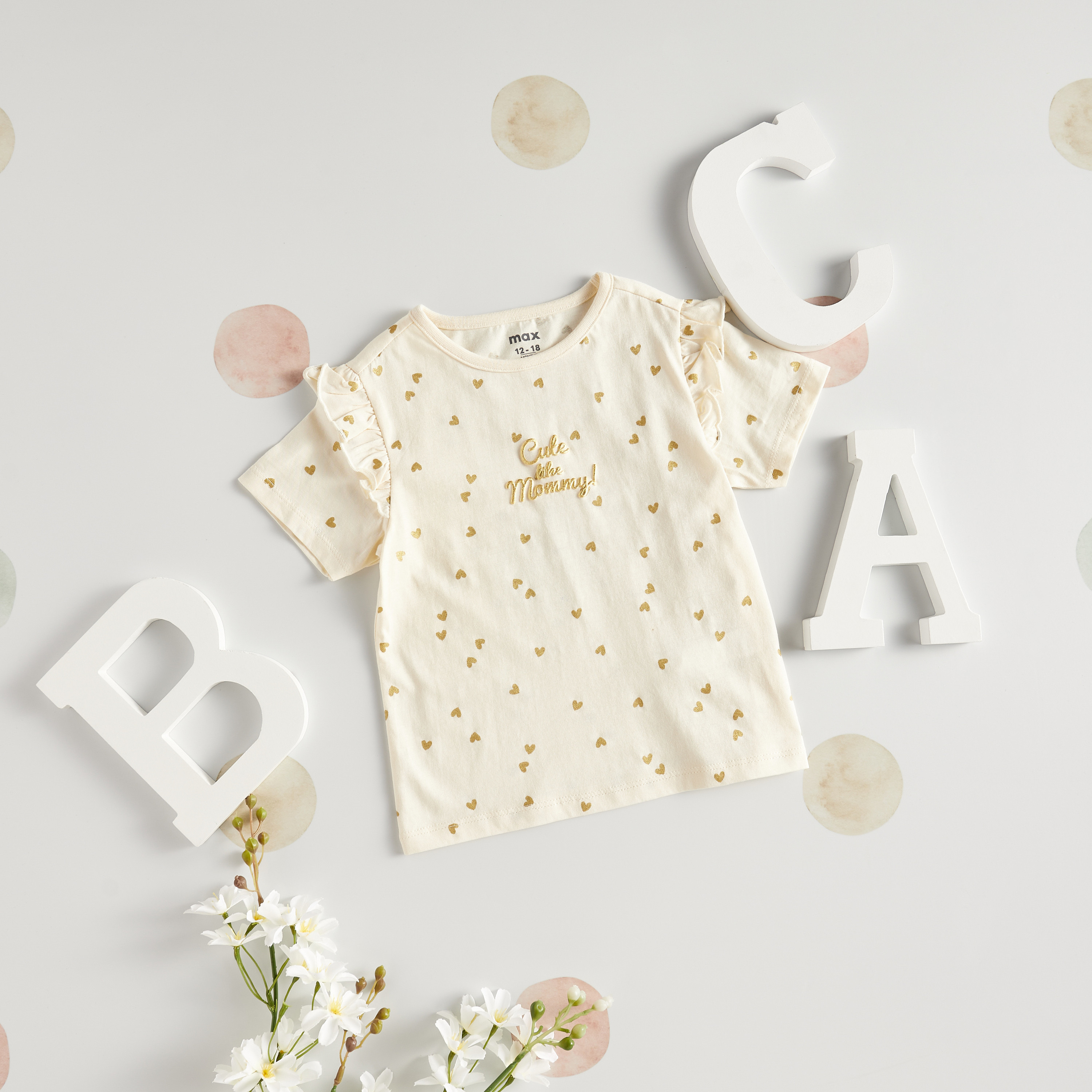 【値下げ】FOIL PRINT BABY TUNIC TOP FOIL PRINT BABY TUNIC TOP（Tシャツ/カットソー）｜Ameri