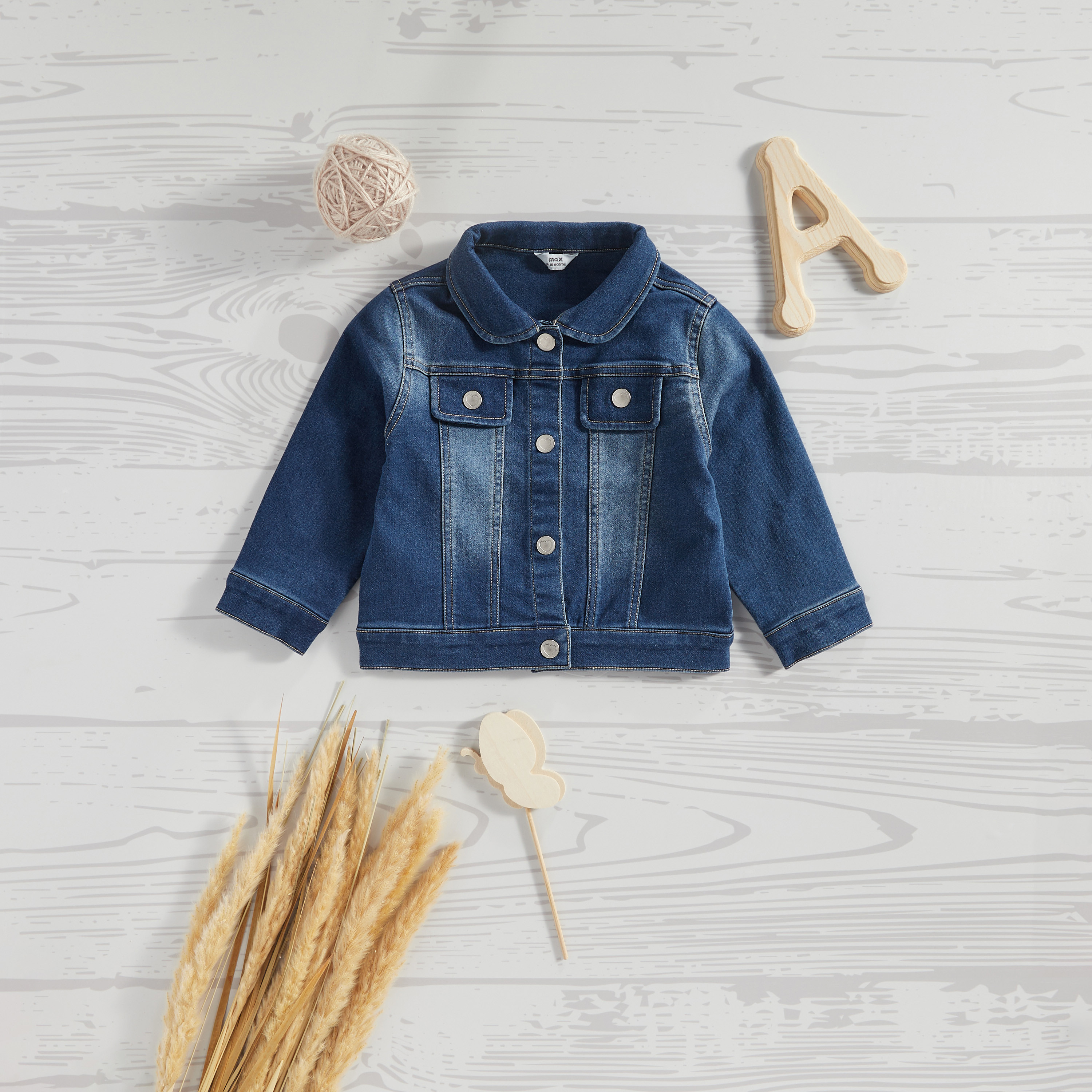 Max fashion hot sale denim jacket