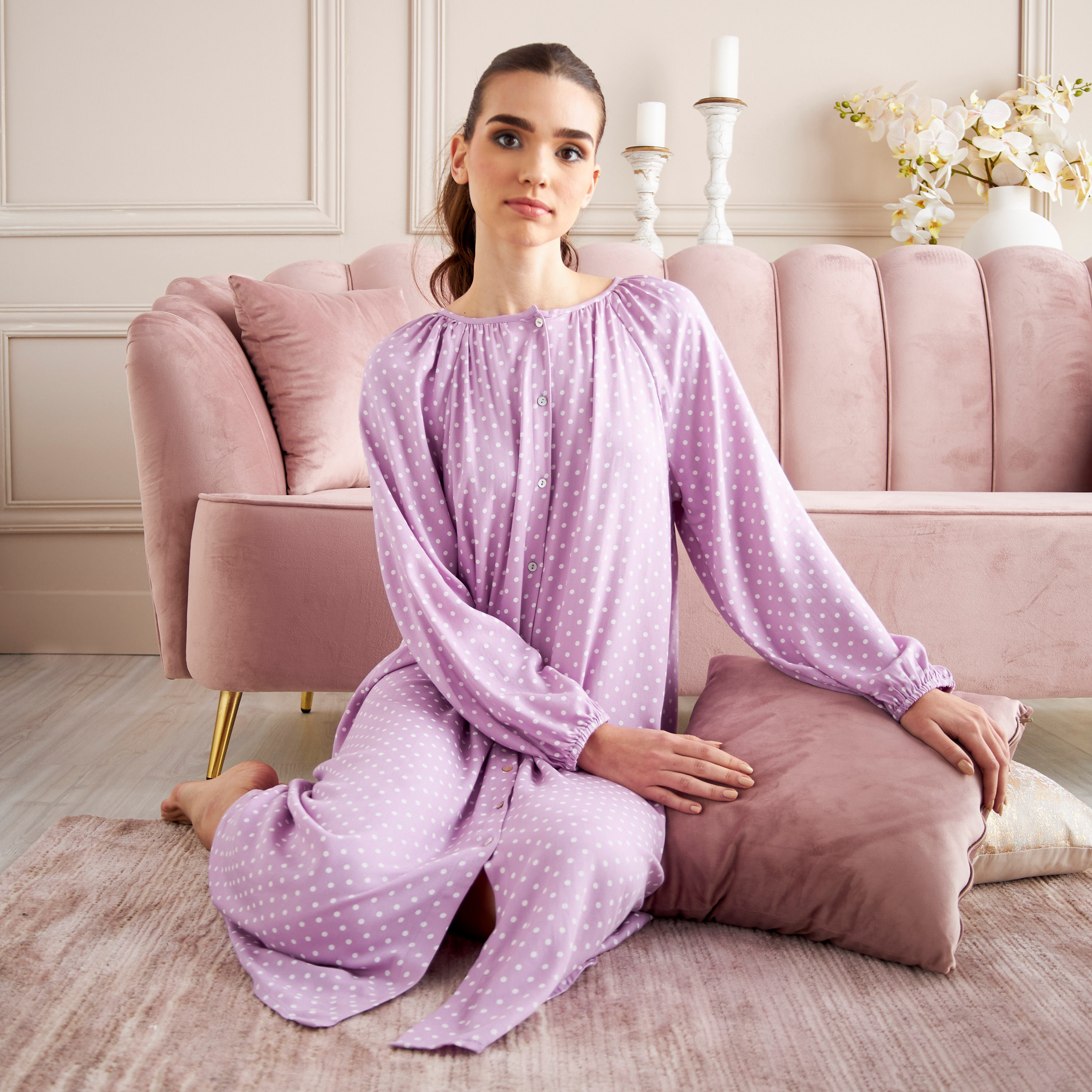 Pajama gown cheap