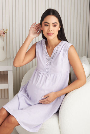 Nursing nightgown, Maternity nightwear / Nursing nightwear