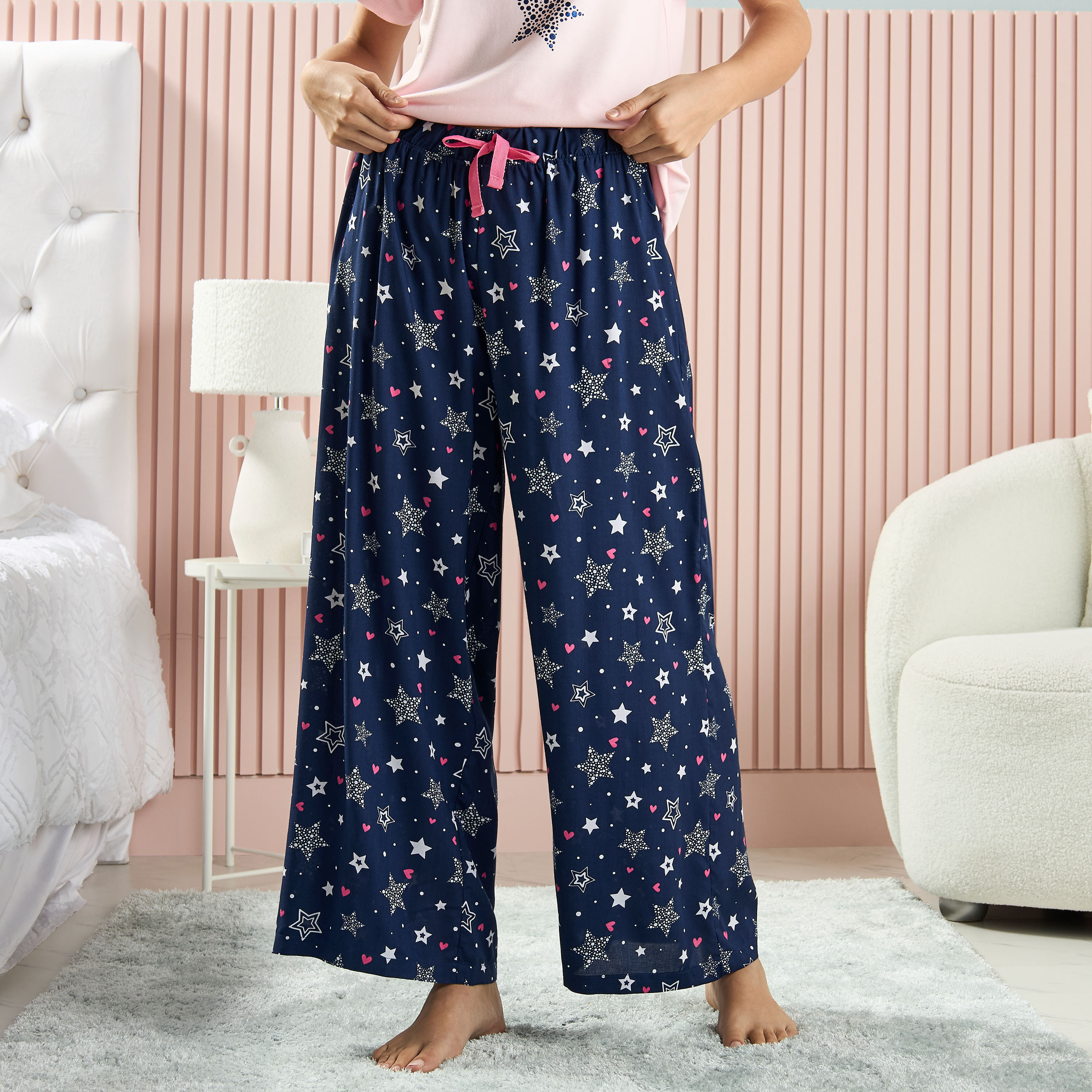 Shop Star Print Pyjama Set Online Max Kuwait