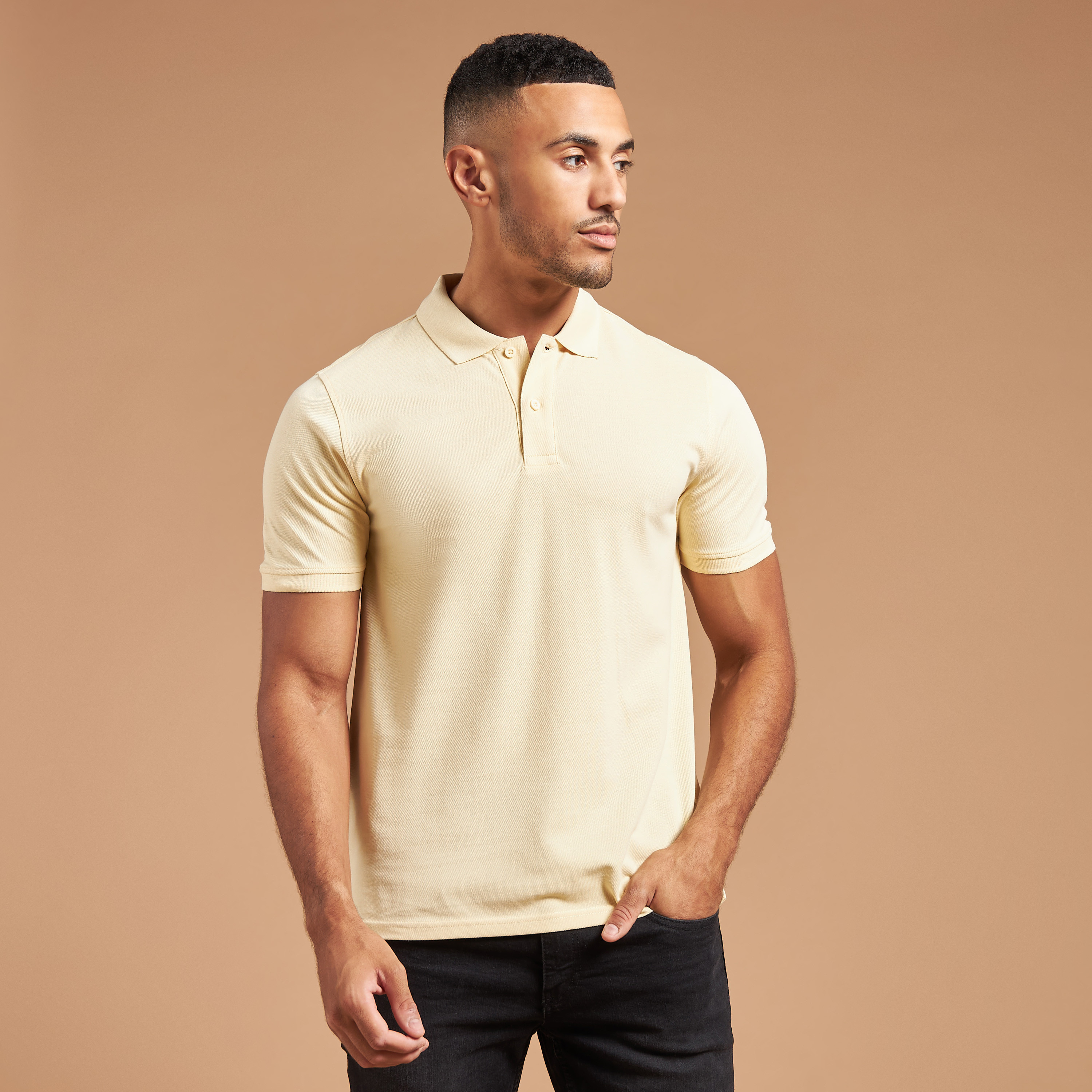 Plain store polo shirt